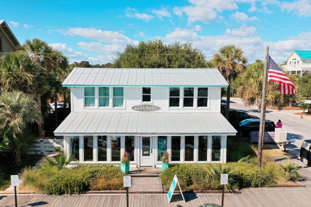 image of a surf shop in South Walton County along Highway 30A