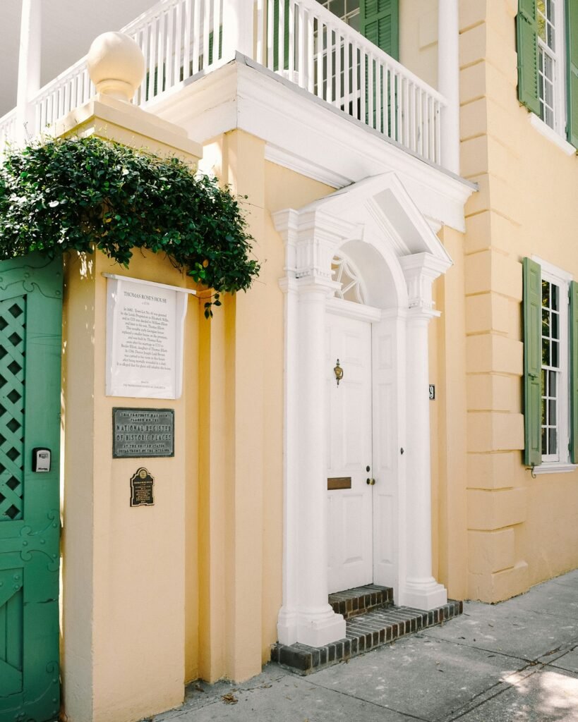 Thomas Rose's House, a historical home in Charleston South Carolina